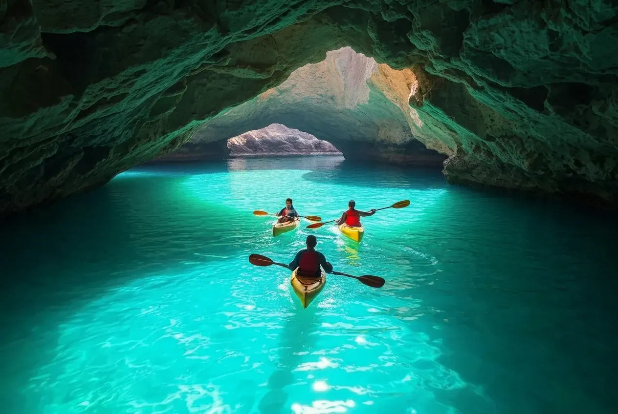 Kayak Sea Caves