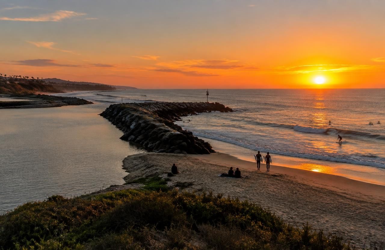 South Ponto Beach — San Diego coastal beach photo