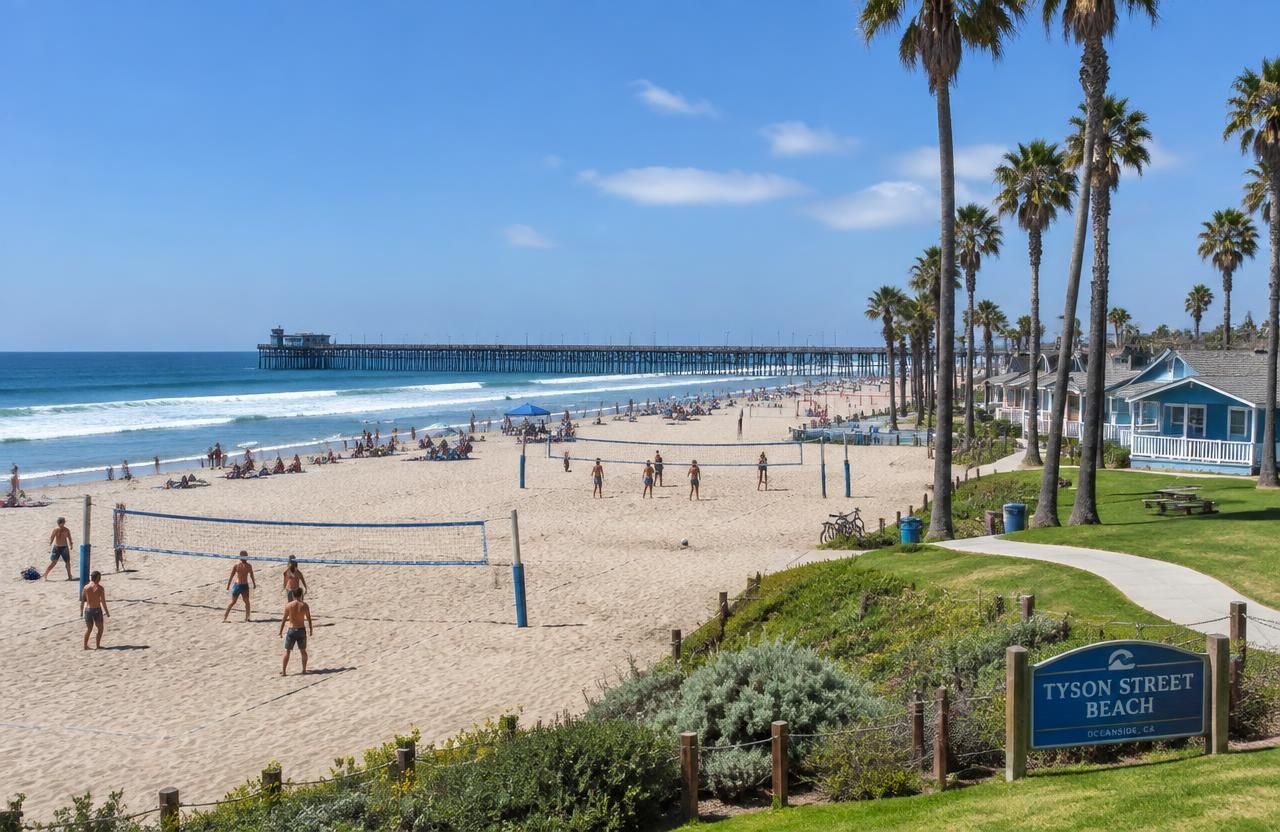Tyson Street Beach — San Diego coastal beach photo