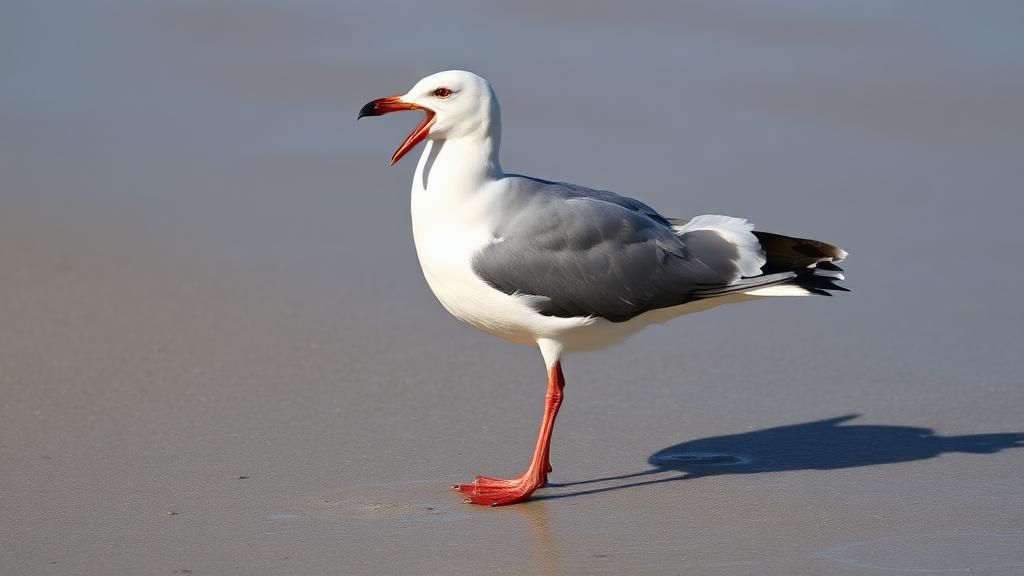 Heermann's Gull on a San Diego beach